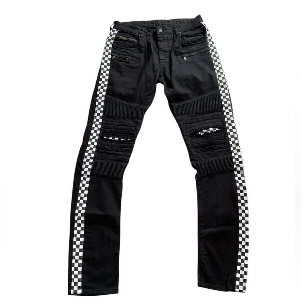 Rockstar Sushi Men’s Skinny Moto Jeans